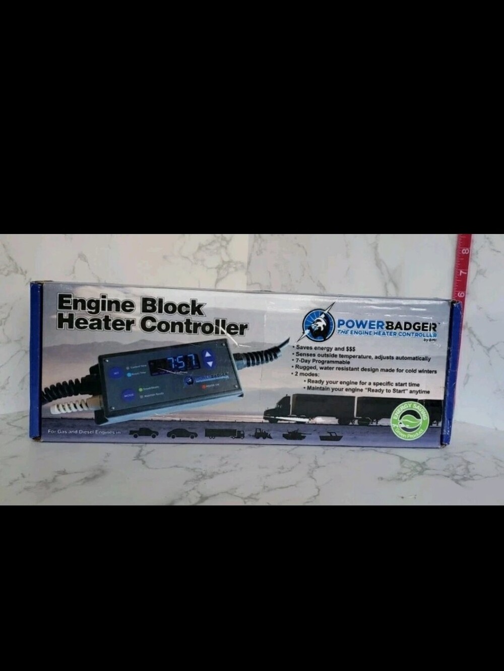 Power Badger Engine Block Heater Controller 1800us New